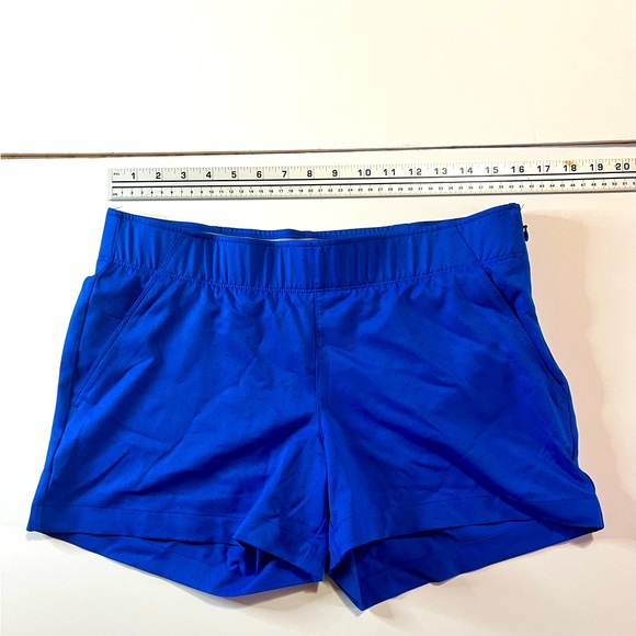 Under Armour Pants - Under Armour blue polka dot shorts
